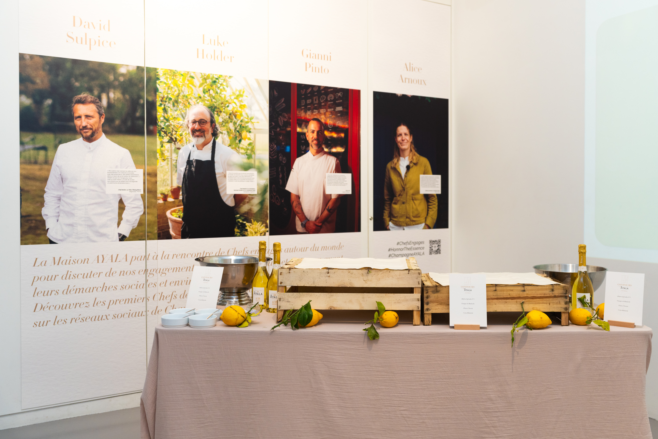 Expérience gastronomique et engagée au cœur de Paris - Champagne Ayala